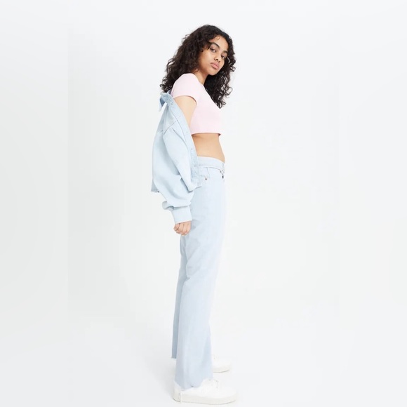 H&M | NWT Low Rise Flared Denim - Picture 3 of 16